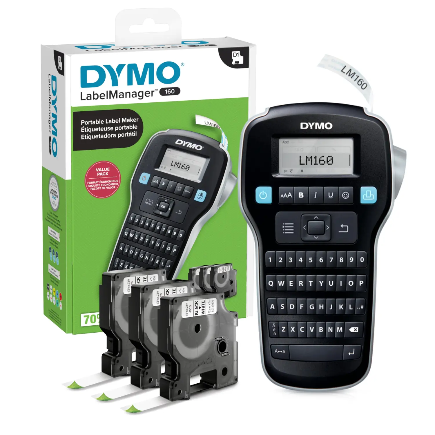 DYMO LabelManager 160 – Pack QWERTY